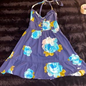 Abercrombie & Fitch Halter Summer Floral Dress